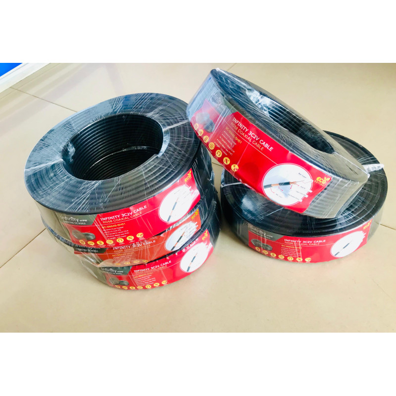Cable INFINITY RG-58 Copper Plate 100M